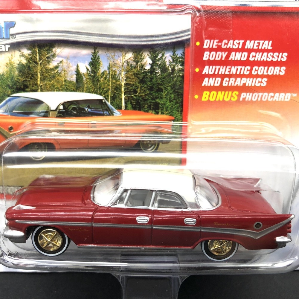 Johnny Lightning Mopar White Lightning 1959 Desoto Fireflite Chase Diecast 1/64 - Picture 4 of 9